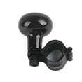 thumbnail image 1 of Perilla giratoria para volante de coche, universal, negra, resistente, con mango en forma de bola, 1 of 14