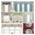 thumbnail image 3 of Multi-Style Scalloped & Scarf Valance Kit, Make Custom Window Curtains, No Sewing, 3 of 6
