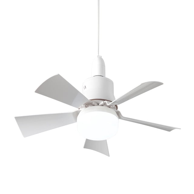 Lámpara de ventilador Leyfeng dividida desmontable cabezal E27 infinitamente regulable variable de 3 colores