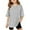 1-Grey26, variant on Byoo Tween Girl Solid T-Shirt Oversized Short Sleeve Round Neck Basic Pullover T Shirt Comfy Leisure Pullover Top
