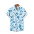 thumbnail image 6 of Mens Shirts, LONKITO Casual Button Down Shirts for Men Short Sleeve Beach Vacation Hawaiian Summer Clothes, 6 of 6