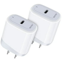 USB C Charger Wall Charger Block,2PCS AILKIN PD 20W Type C Block Charger Fast Charging Charger Plug Power Adapter USB C Brick Cube For Android Phone Fast Charger Block