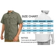 thumbnail image 7 of GENTS BLISS Short Sleeve Men Shirts Hiking Button Down Shirts for Men Quick Dry Fishing Men Shirts with Pocket, 7 of 7
