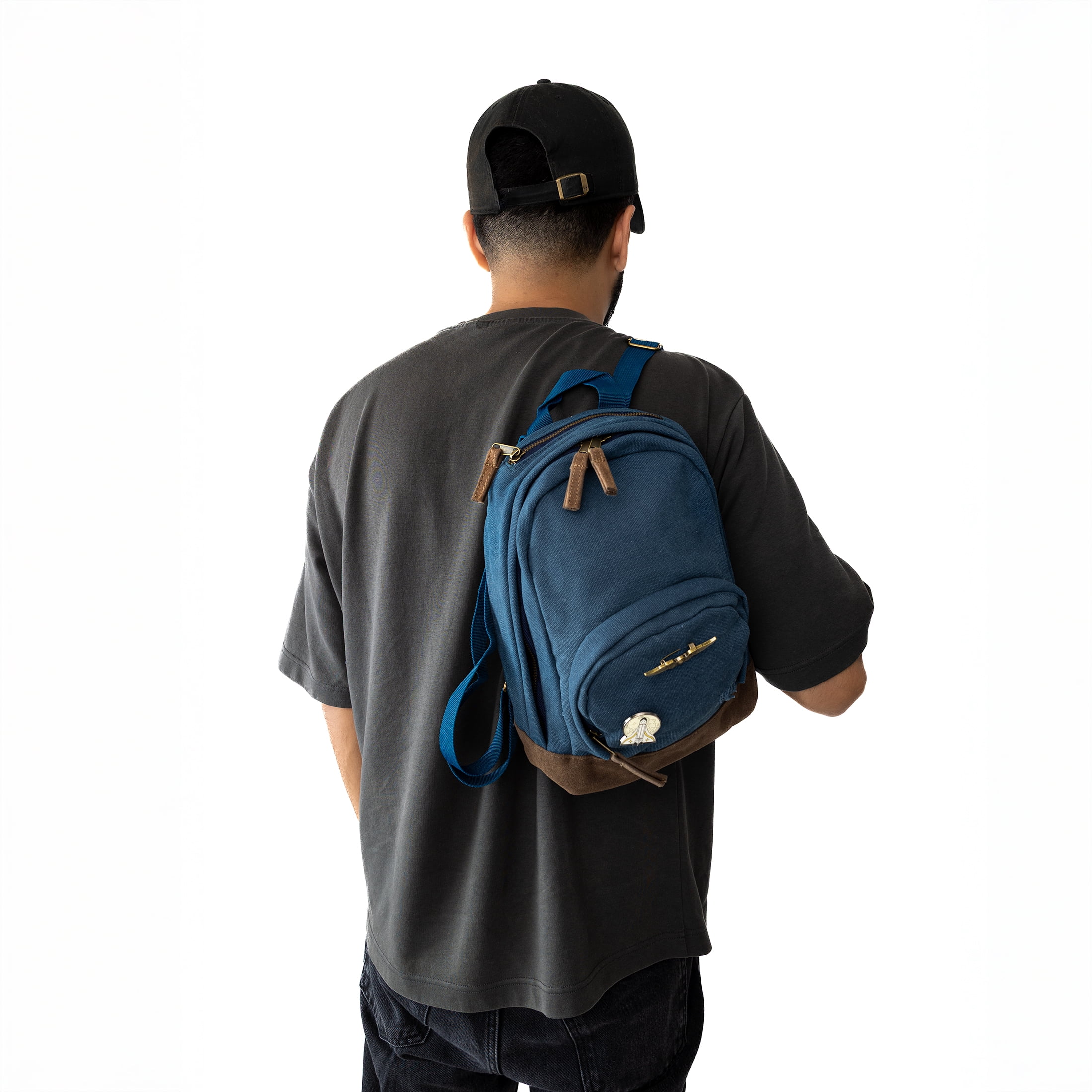 PlayStation, The Last of Us, Blue Unisex Cotton Backpack