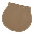 thumbnail image 3 of Maternity Pregnancy Adjustable Waist Extension Elastic Hair Extension Protectors Khaki, 3 of 5