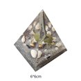 thumbnail image 2 of Peggybyg Base de Lampe Pyramide en Cristal Décor Support d'Affichage LED en Bois (Multi), 2 of 9
