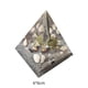 thumbnail image 2 of Pirámide de cristal natural Piedra curativa Chakra Reiki Decoración para el hogar y la oficina (A), 2 of 7