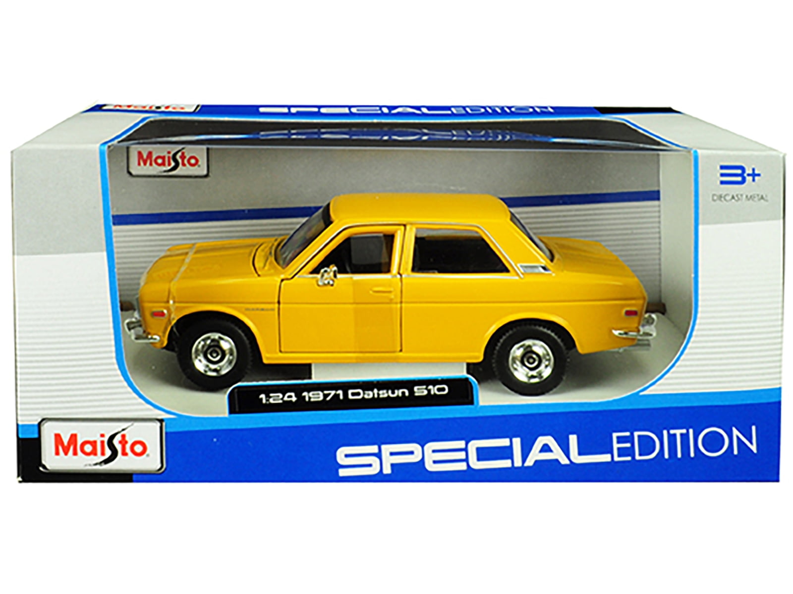 Maisto ブルーバード1971 Datsun 510 2台セット 1971 Datsun 510 Blue 