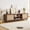 178CM Walnut, variant on Wirrytor TV Stand for up to 70 Inches TV,Walnut TV Cabinet with 2 Storage Cabinets & 2 Drawers for Living Room, Bedroom TV Console Cabinet, Modern Entertainment Center