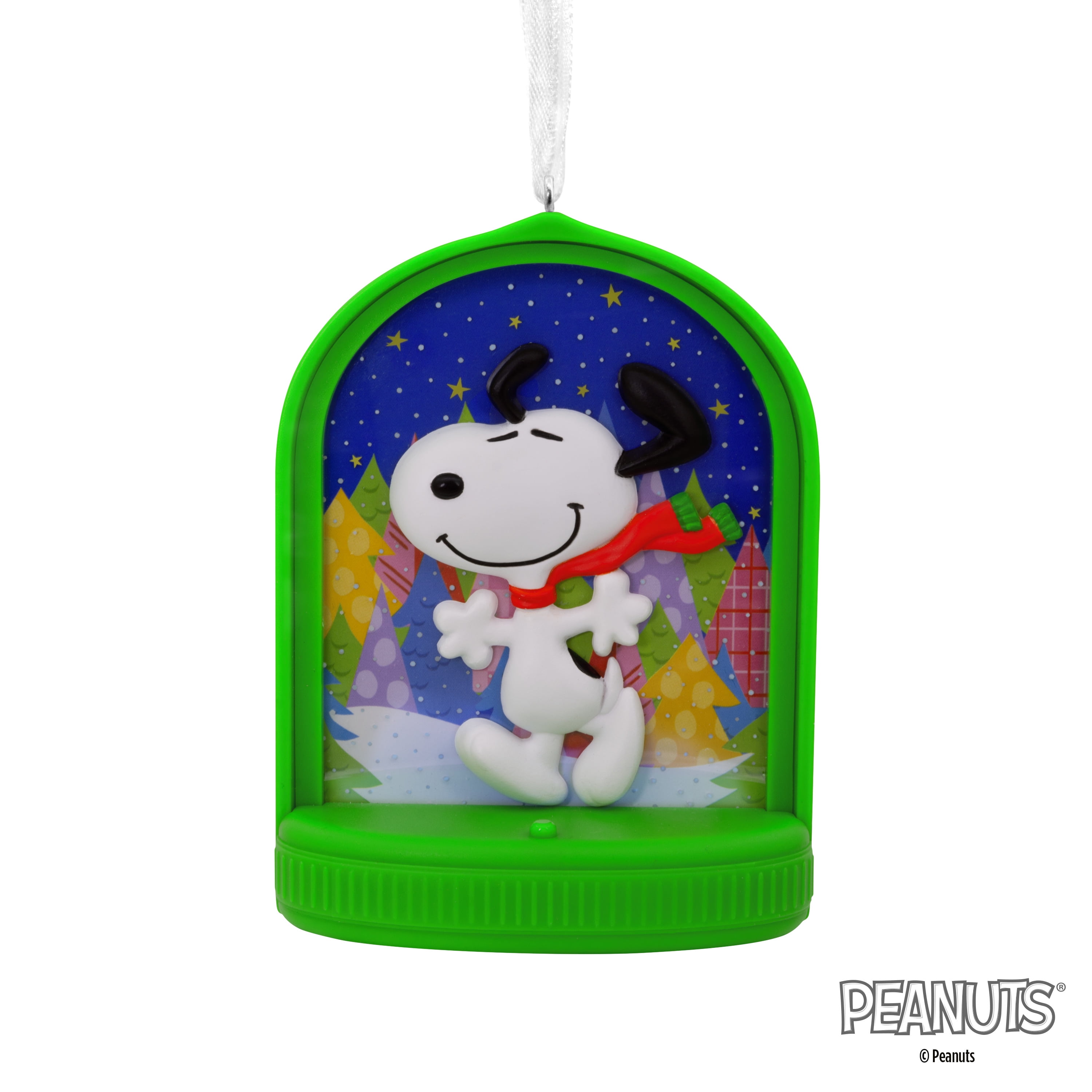 2020 RED Box Christmas Ornament Hall Mark Snoopy for President Peanuts