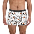 thumbnail image 1 of Balery Halloween Dachshund Calzoncillos bóxer para hombre, ropa interior de algodón suave y transpirable con cinturilla de nailon-XX-Large, 1 of 5