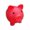 Red, variant on Cute Piggy Bank for Kids, Unbreakable Plastic Money Bank, Pig Money Box Coin Bank for Cash, Large Size Decoration Saving Jar, Ideal Christmas, Birthday Gift for Boys and Girls
