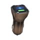 thumbnail image 2 of Cargador de coche PD30W Carga rápida | Puertos USB duales tipo C QC3.0 | Aleación Negra | Entrada universal de 12V-24V | Luz LED ajustable | Protección contra sobrecarga | 6,5x2,7x2,7cm, 2 of 8