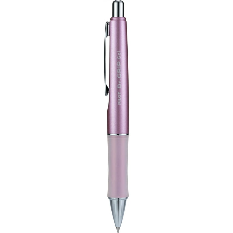 Pilot Dr. Grip Limited Gel Pen, Fine 0.7mm, Mauve, Black Ink photo 2
