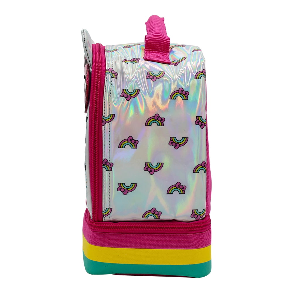 Hello Kitty Rainbow Connection Kids' Dual Compartment Lunch Bag