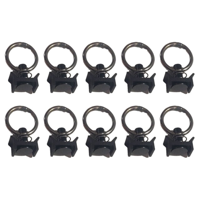 Riwesomey Anclajes de amarre para remolques, accesorio de perno único con anillo , 10 Uds. Accesorios para vehículos recreativos