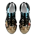 thumbnail image 6 of 2024 Seashell On The Beach Women Or Men Lace Up Flat Sneakers Female Mesh Walking Footwear, 6 of 8