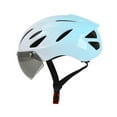 thumbnail image 4 of lacooooppia Bike Helmet Helmet Ventilation Removable Padded Portable with Windscreen Hat for Outdoor Sports Mountain Bike Cycling Blue, 4 of 8