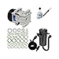 thumbnail image 2 of Marketplace Auto Parts A/C Compressor Kit with Fixed Orifice, R134A - Compatible 1990-1993 Ford F150 Factory Installed AC, 2 of 4