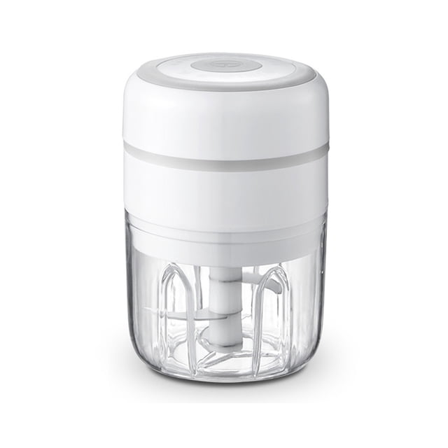 Ajo eléctrico Master Portátil 3.7V USB Carga de acero inoxidable Slicador Copeta Casa interior Pimienta de cocina Pimienta Molinillo Molinillo Blanco Scienceny HA059907-01B