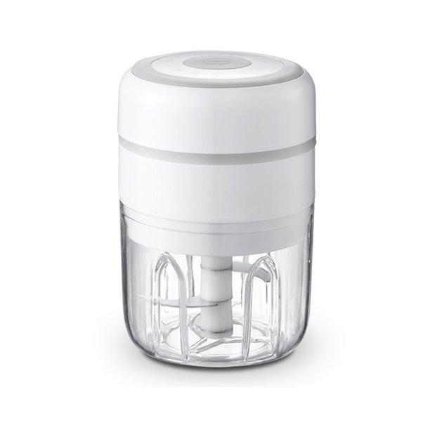 Ajo eléctrico Master Portátil 3.7V USB Carga de acero inoxidable Slicador Copeta Casa interior Pimienta de cocina Pimienta Molinillo Molinillo Blanco Inevent HA059907-01B