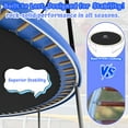 thumbnail image 2 of ACWARM HOME 2025 NewTrampoline 12FT Premium Blue Trampoline with Basketball Hoop and LED Lights Recreational Trampolines for Kids and Adults with Net and Ladder, 2 of 8