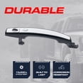thumbnail image 3 of Master Tailgaters Exterior Door Handle Black/Chrome Replacement for Buick Regal 12-15/ Chevrolet Cruze 11-15, Malibu 13-16, SS 14-16, Trailblazer 13-24, Volt 11-15 OE Part # 13577716  | Front Left, 3 of 6