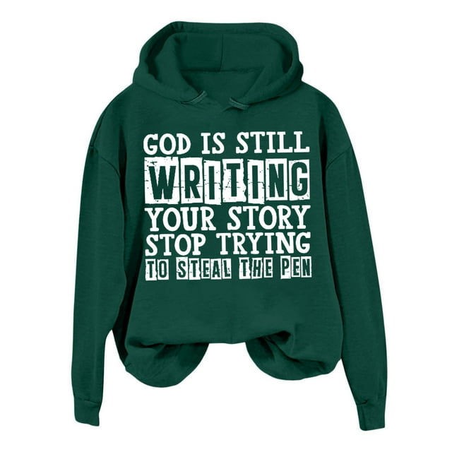 WEAIXIMIUNG Robe Chandail en Molleton Surdimensionnée Taille Zip Tendance Automne et Hiver pour Femmes Sweat à Capuche Imprimé Lettre Sweat à Capuche Sport Manches Longues