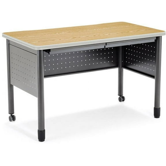 OFM 66120 Training Table and Desk Top, Oak