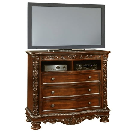 - Oasis Home Patterson 3 Drawer Media Chest