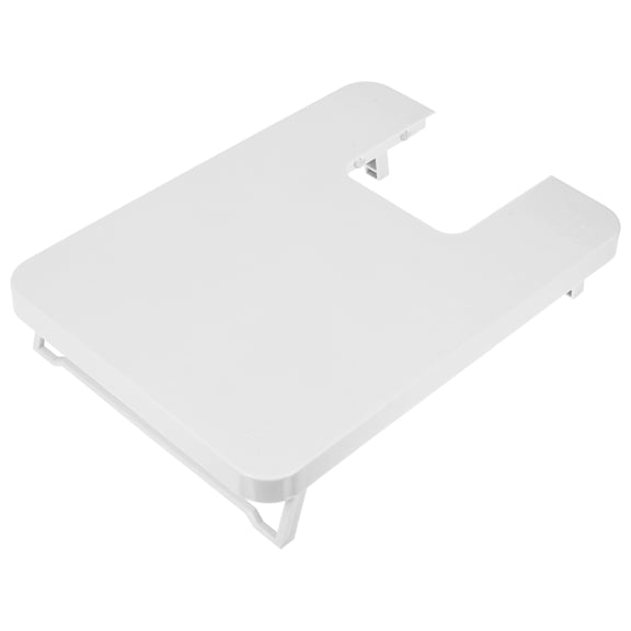 Beaupretty Adjustable Sewing Machine Extension Table White Plastic with Smooth Gloss Finish