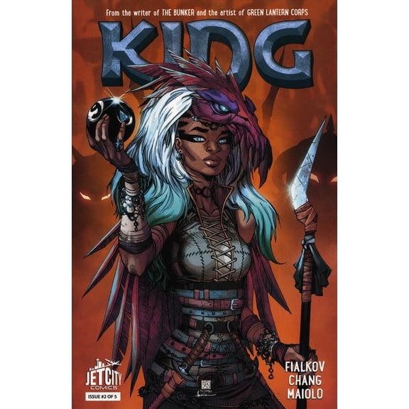 King (Jet City) #2 VF ; Jet City Comic Book