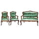 thumbnail image 1 of Sofá de casa de muñecas 3x sillones , sofá, silla, muebles de , de , Mini decoración Magideal Sofá de casa de muñecas, 1 of 5