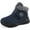 A-Blue, variant on Ablanczoom Snow Boots Womens with Warm Faux Fur Women Winter Boots non-slip Waterproof Outdoor Booties