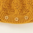 thumbnail image 5 of Newborn Baby Bodysuit Hat 100%Cotton Knit Toddler Girl Clothing Set Infant Kid Boy Top Jumpsuit Outfit 2PC Knitwear Sleeveles, 5 of 6