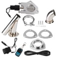 thumbnail image 1 of Kit de corte de escape para modificación de coche con tubo en Y de acero inoxidable de 2,5 pulgadas y control remoto, 1 of 14