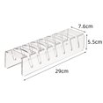 thumbnail image 2 of Acrylic Hat Organizer Stand Space-Saving Baseball Cap Organizer for 7, 2 of 6