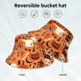thumbnail image 2 of Bingfone Halloween 2 Bucket Hat for Men Women,Packable Reversible Printed Sun Hats,Fisherman Outdoor Travel Hiking Beach Caps, 2 of 7