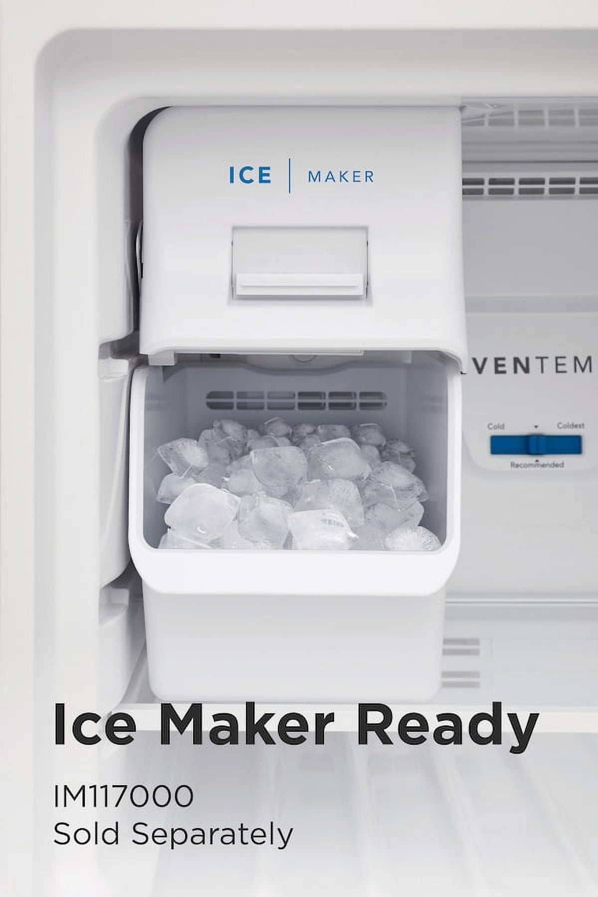 Frigidaire FFHT2022AW 30" Wide 20 Cu. Ft. Energy Star Certified Top Freezer Refrigerator, White