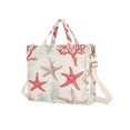 thumbnail image 7 of FORMRS Womens Corduroy Tote Bag Crossbody Shoulder Handbag with Pocket, Brown Starfish, 7 of 7