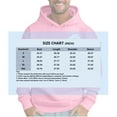 thumbnail image 2 of GrmtClth Mens Hoodies Loose Fit Drawstring Hooded Sweatshirt Soft Long Sleeve Pullover Tops 2025 Fall Oversized Outerwear with Kangaroo Pockets Purple Pink M, 2 of 4