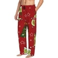 thumbnail image 2 of Disketp Avocado Christmas Men'S Pajama Pants - Ultra Soft Fleece Sleep And Lounge Pants (Size: S-Xxl), 2 of 9