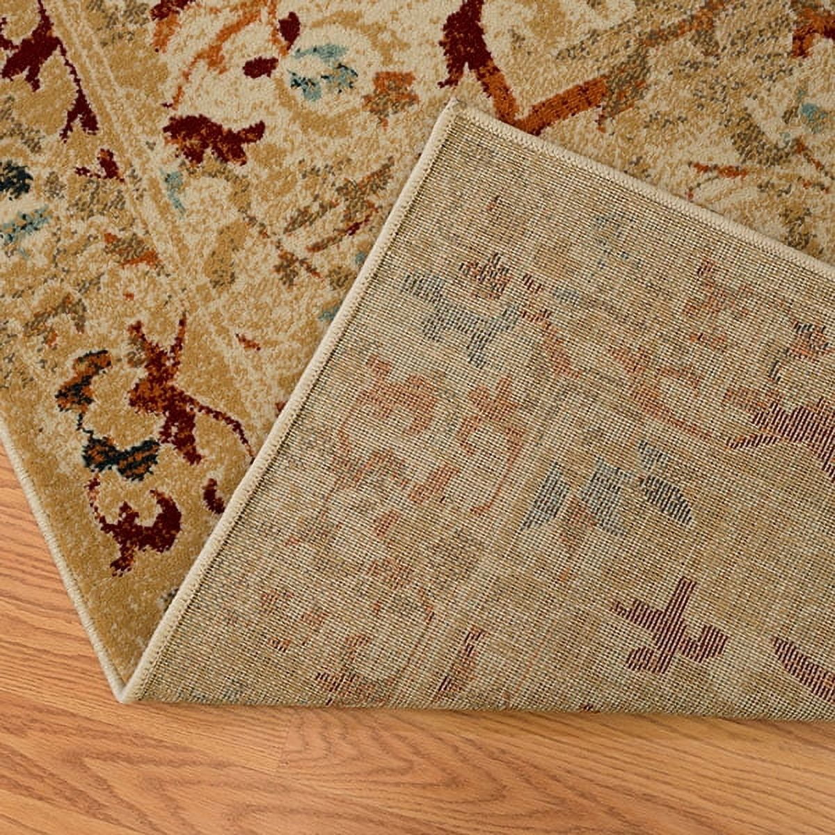 United Weavers Amarna Villa Bella Distressed Taupe Woven Olefin Area Rug or Runner