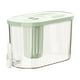 thumbnail image 2 of Botella dispensadora de agua fría para refrigerador | Jarra plástica de alta capacidad 4.5L con grifo | Resistente al calor | Boca ancha | Jarra para té de frutas y bebidas frías | Beige o verde, 2 of 7