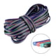 thumbnail image 3 of Uxcell 33ft / 10m 22AWG 4 Pin 4 Color Cable Line RGB Wire para LED 5050 3528, 3 of 5
