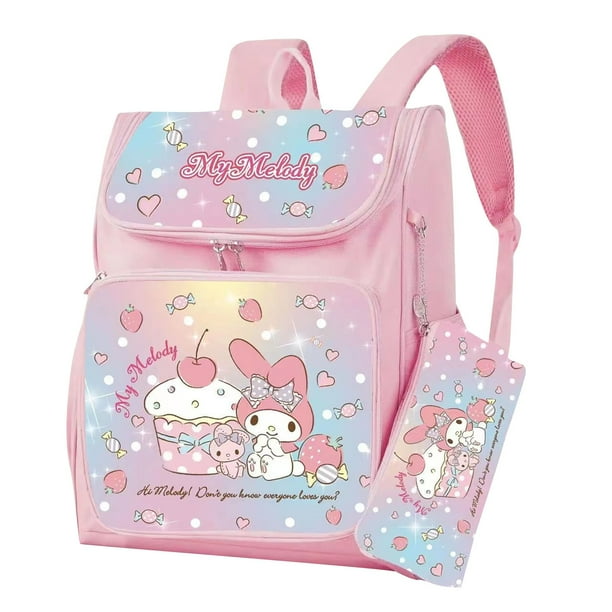 Necessary for the beginning of the semester Cartoon Cute Middle School Student Backpack Backpack, Student Large Capacity Backpack