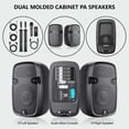 thumbnail image 3 of Sistema PA portátil CAICOUSTIC de 8 canales con Bluetooth 1500W, 3 of 7
