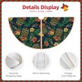 thumbnail image 3 of Sikiie Hawaiian Tribal Mask Nativity Christmas Tree Skirt, Jesus Christian Winter Holiday Tree Mat Decoration(30-48IN)48", 3 of 6