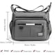 thumbnail image 2 of Bolso de hombro para hombre, bolso bandolera de lona, bolso bandolera, mochila de viaje, 2 of 7