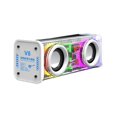 thumbnail image 1 of V8 Transparent Bluetooth Speakers Rgb Light Wireless Outdoor Sports Bluetooth Audio Tws Subwoofer S, 1 of 5